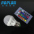 3W / Blister packaging /RGBW colorful LED bulb  / intelligent lamp /  remote control bulb / PC 