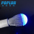 10W / Blister packaging /RGBW colorful LED bulb  / intelligent lamp /  remote control bulb / aluminum