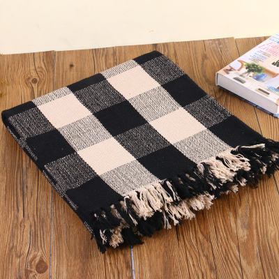 Mebo household fashion cotton floor mat home creative grid floor mat 120*180