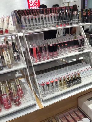 custom acrylic lipstick display,acrylic cosmetic display