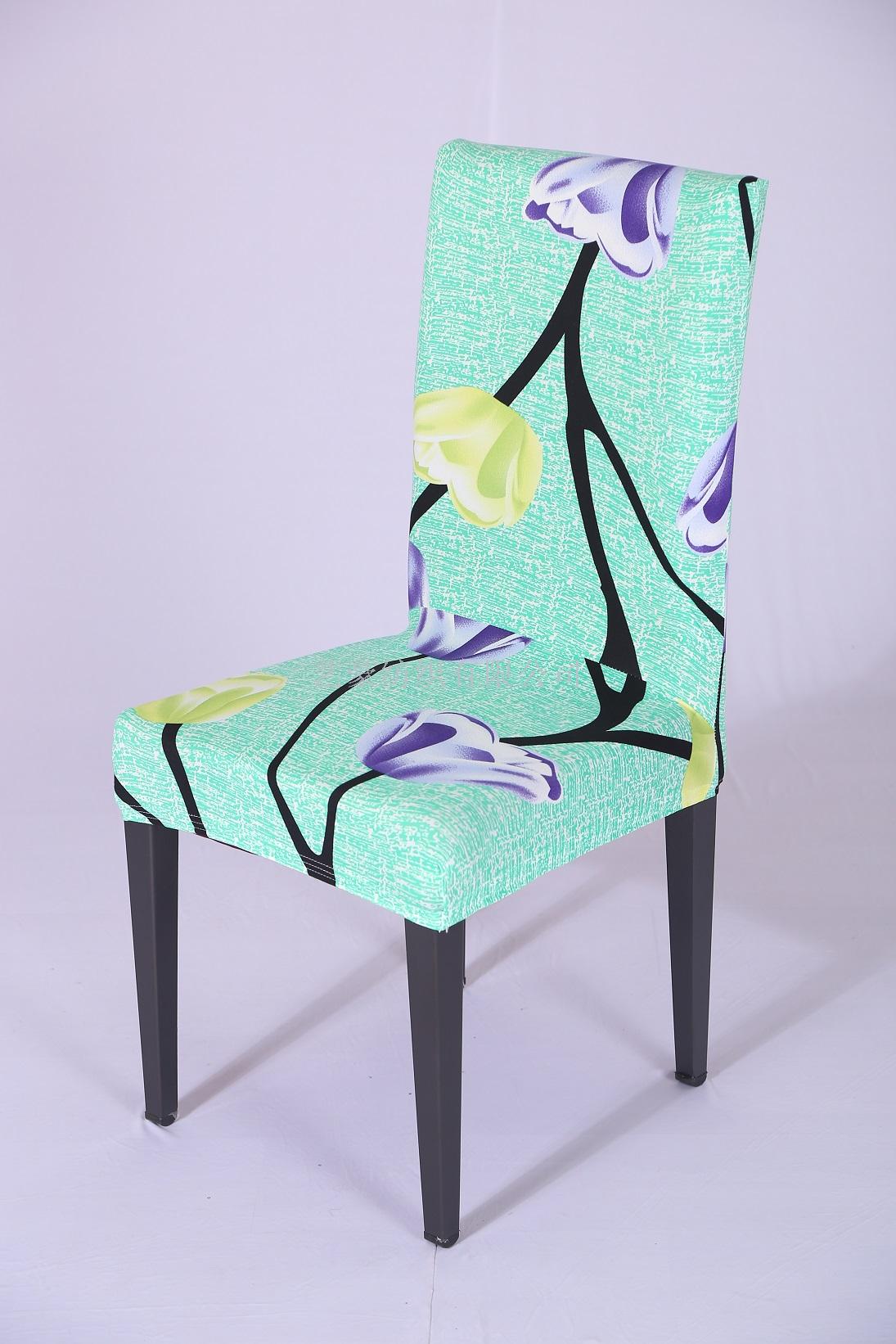 酒店凳子套罩 弹力椅背套 电脑椅套 家居连体用餐椅套