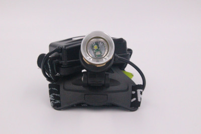 Blue and white double light intensity dimmer headlamp