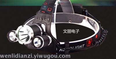 T6 light headlights rechargeable headlights