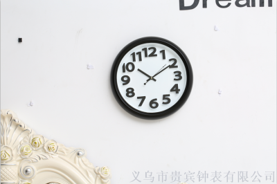 The Process creative fashion decorative antique wall clock manufacturers direct shot origin source living room simple quartz wall clock
