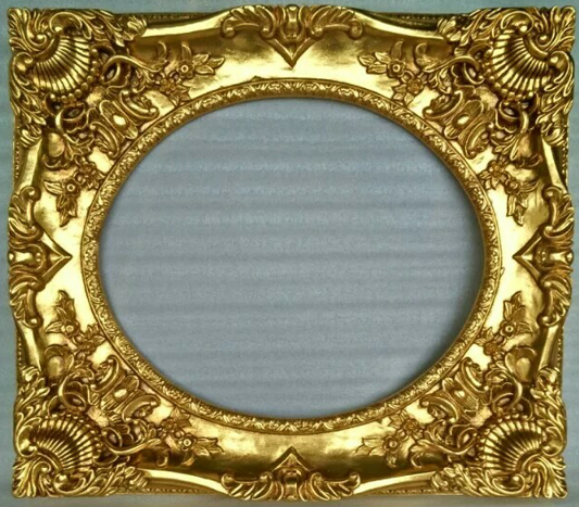 厂家直销欧式画框镜框连体画画架壁挂玄关桌摆台复古框相框木框