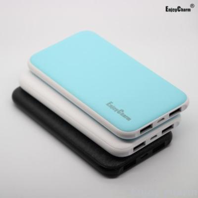 Dual USB Output Ultra-thin Polymer 5000mAh Charger Po