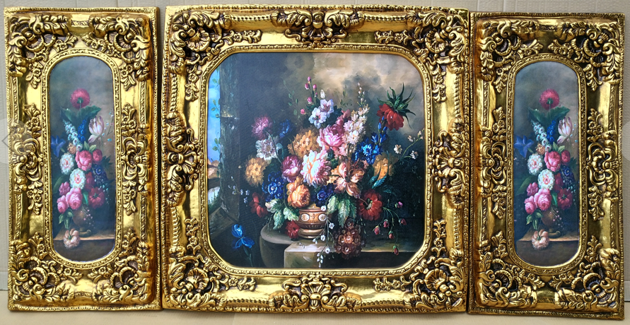 欧式画框镜框连体画画架壁挂玄关桌摆台欧式相框厂家直销