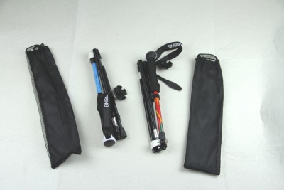 Five sections alpenstock ultra light alpenstock retractable folding cane hiking stick camping equipment