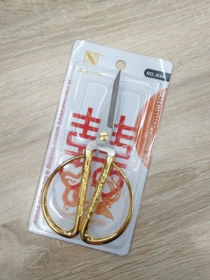 Cut household scissor 6.5 inch Dragon Festival