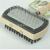 Double-sided pet needle brush with wooden handle