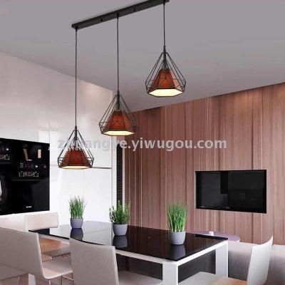 3 Pendant Light Hanging Lights Pendant Lighting Kitchen Island Fixture Cluster Ceiling Modern Contemporary cage Three