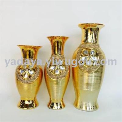 Known as Ceramic vase arrangement flower ware water drill wire drawing vase