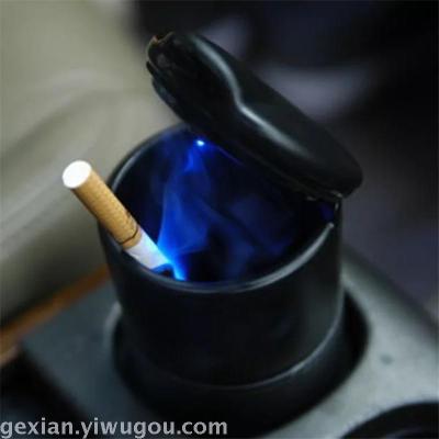 Car flame retardant 4s creative with LED ashtray