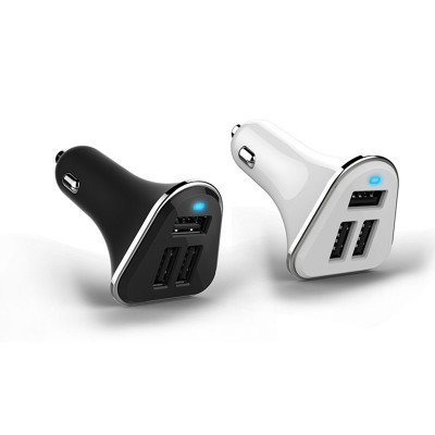 3USB Car Charger Dog Bone 2A Mobile Universal Car Charger.