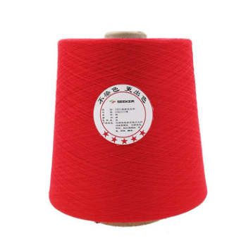 Green, a great red 42 32 s/s pure polyester yarns Green yarns red yarns