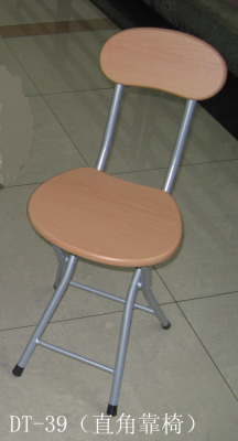 Manufacturer direct selling folding chair leisure chair density board chair