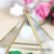 Nordic style geometric glass greenhouse eternal flower micro-landscape pieces of glass ware