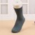 Solid color autumn winter men's cotton socks international cotton socks products no seam head men's casual socks