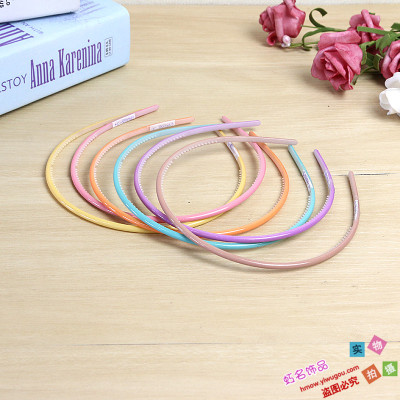 Fashion superfine plastic hair bands color headband