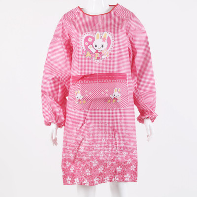 Cartoon work waterproof and oil-proof cooking smock adult clothing protective clothing in cute rabbit kitchen