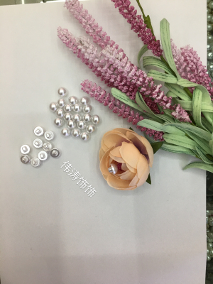 Beads DIY accessories imitation pearl, plant velvet, pearl, plastic, clothing accessories
