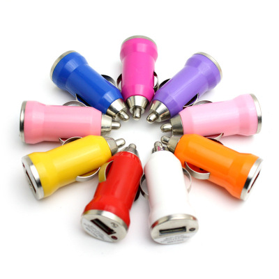 Foreign sales hot bullet bullet mobile phone charger mini USB charger.