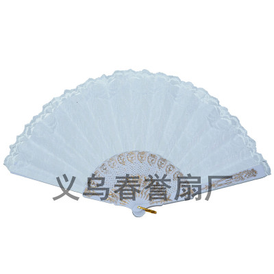 Factory direct Chinese wind double lace fan gift fan fan fan gift