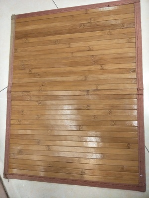 Pure natural boss mat bamboo floor mat is bamboo, color is Pure, environmental protection high-quality goods