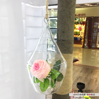 Hanging Succulents vase the vase of clear water bottle wedding supplies