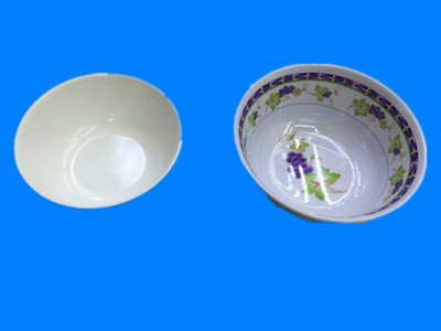 Melamine stock spot Melamine decal bowl