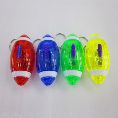 Small gift key chain lights simulation rugby white light factory direct