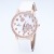 Rose Gold butterfly Drill table Waterproof strap digital surface strap Table