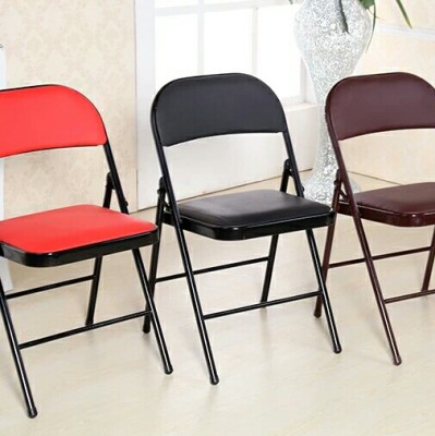 Simple and convenient folding chair meeting training chair learning chair outdoor leisure chair