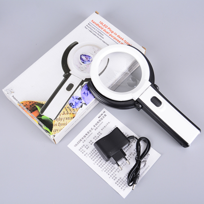 Table folding magnifier 10 lamp reading magnifier 3b-1b
