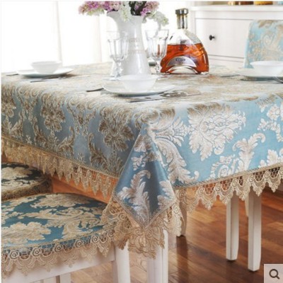 Lianyi Fabric European Coffee Table Tablecloth Fabric Table Cloth Square Tablecloth Chair Cushion Chair Cover