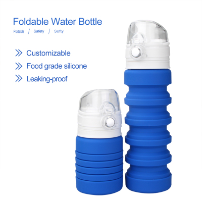 Retractable outdoor carrying cup folding cups portable travel cups hand cups wholesale custom