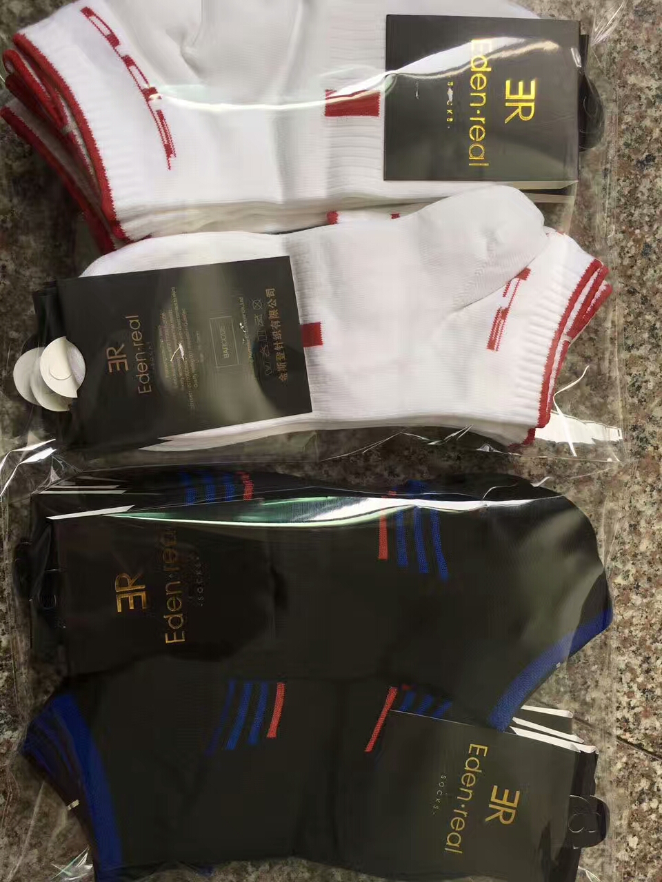 白黑运动袜字母袜彩色船袜休闲百搭袜厂家直销便宜袜地摊袜
