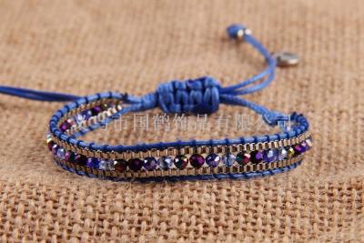 Hand braided bracelet bracelet bracelet