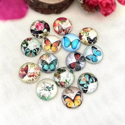 2017 time precious stone glass patch refrigerator sticker lovely butterfly patterns can be customized