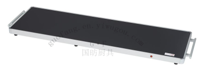 Portable Black toughened glass thermal insulation plate