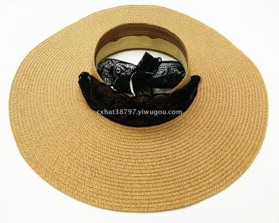 New large eaves sun hat - top beach hat sunshade beach hat