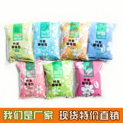 100 grams of bamboo charcoal bag in addition to taste moisture absorption of formaldehyde white bamboo charcoal package 