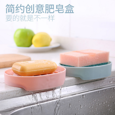 Plastic soap box bathroom large soap box creative suction cup soap rack soap rack soap tray soap holder