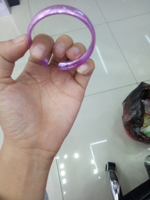 Acrylic Plastic Children's Environmental protection bracelet