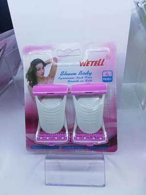 Exported to Europe and America Single Layer 4 Pieces Women's Shaver