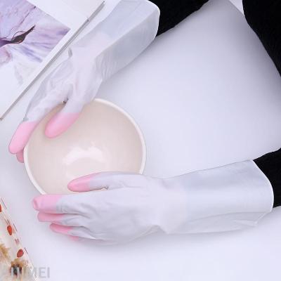 Household Cleaning Rubber Gloves Dishwashing Rubber Latex Gloves Household Waterproof Latex Gloves