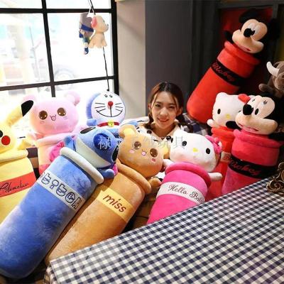 Hello Kitty Kumamoto Bear Long Pillow Cylindrical Pillow Plush Toy Couple Child Sleeping Pillow