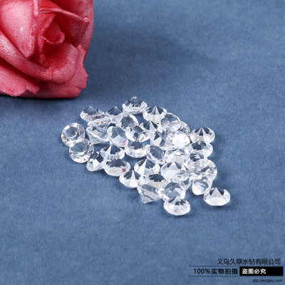 Bare stone loose diamonds all transparent round bottom tip of zircon jewelry jewelry Jewelry Accessories