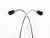 Single-sided stethoscope Single-tube stethoscope Medical instrument