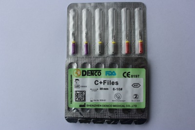 Root canal FILE C+FILE stainless steel root canal FILE needle K type expansion FILE dental equipment.